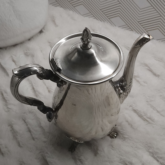Vintage Bristol Silver EPCA Silver-Plated Ornate Footed Pitcher - Picture 2 of 10